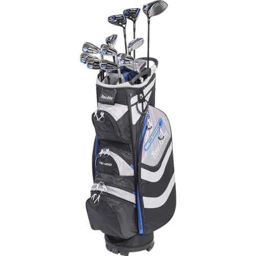 Tour Edge TE-400 Graphite Golf Package Set Left Regular Blue