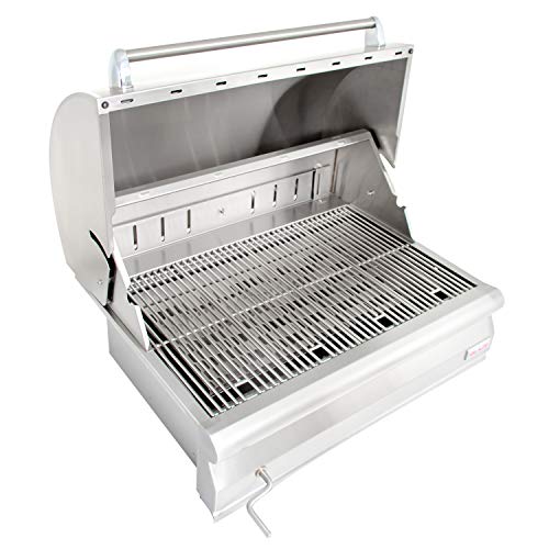 Blaze Grills 33" Built-In Charcoal Grill Silver