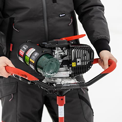 Eskimo HC40Q8 High Compression 40cc Propane 8" Quantum Ice Auger Red