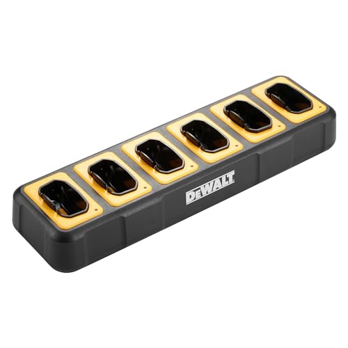 DEWALT DXFRS300 Heavy Duty Walkie Talkies Waterproof Rechargeable Yellow 48 Pack