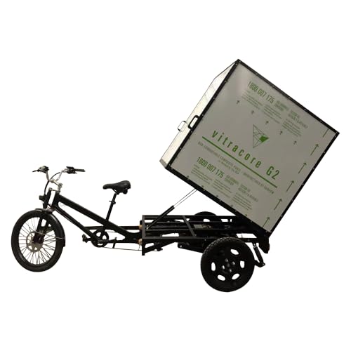 Cozytrikes Electric Box Cargo Truck Black