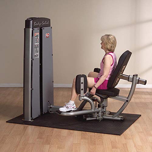 Body-Solid Inner and Outer Thigh Workout Machine Gray