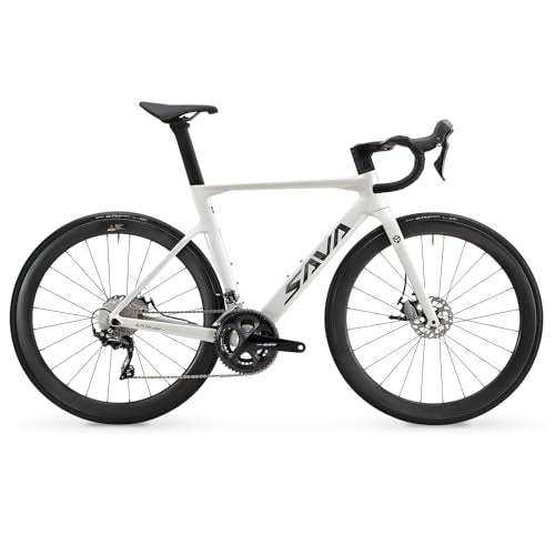 SAVADECK Carbon Road Bike T800 Shimano 105 R7000 22-Speed White