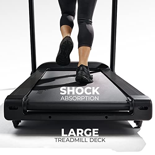 Sunny Health & Fitness Astra Elite Advanced Brushless Technology Treadmill Black