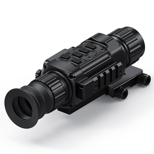Feyachi Thermal Scope TH-25 384 x 288 Thermal Imaging Scope for Hunting Black