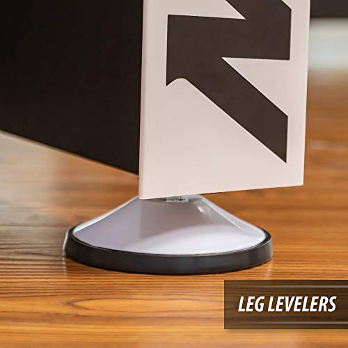EastPoint Sports Triple-Deke Hover Hockey Table 80" for Indoor Play, LED Scoring, Black