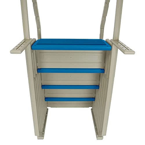 Confer Plastics Above Ground Pool Ladder Warm Grey/Blue