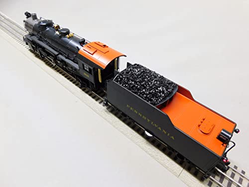 Generic MTH Premier PRR 2-8-2 USRA Light Mikado Steam Locomotive Engine #9628 O Gauge Black