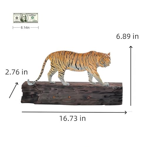 FENGSHUI-CAISHEN Pure Copper Tiger Statue Colourful