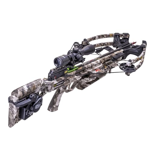 TenPoint Titan 400 Compact Profile Crossbow with T5 Trigger, Bow Hook, ACUdraw Silent, Pro-View 400 Scope Vektra