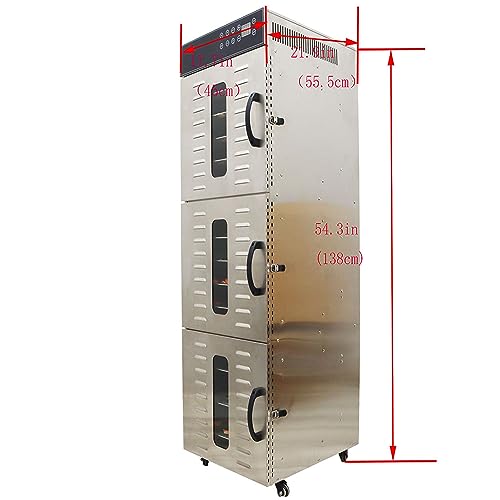 HQHAOTWU 30 Layers Stainless Steel Food Dehydrator Machine