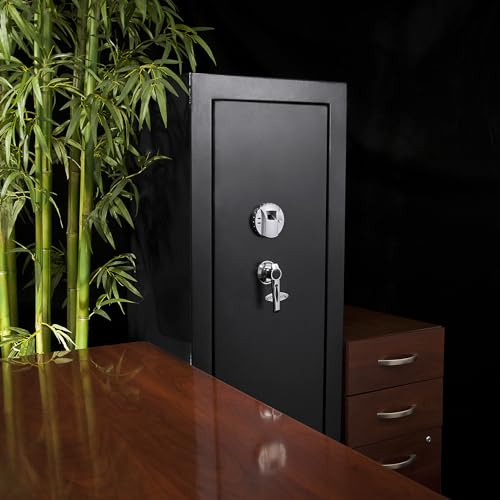 BARSKA Quick Access Biometric Rifle Safe Black
