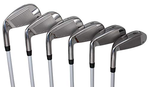 Extreme X7 Big & Tall Men's Iron Set +1" Over 5-PW Regular Flex Graphite Shafts Black