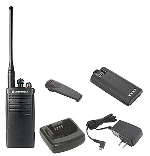 Motorola 12 Pack RDU4100 Two Way Radio Walkie Talkies Renewed Black