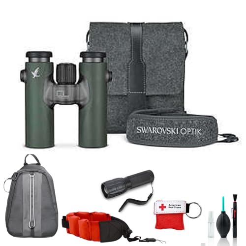 SWAROVSKI OPTIK 8x30 CL Companion Binocular Green with Deluxe Backpack Accessories Package