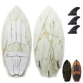 South Bay Board Co. Wakesurf Board Faux White/Gold
