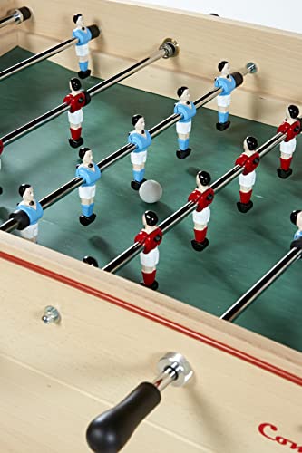 KETTLER René Pierre Competition Indoor Foosball Table Wood Grain