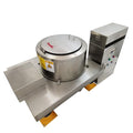 EQCOTWEA Industrial Centrifuge Machine Stainless Steel 1.5KW Gray