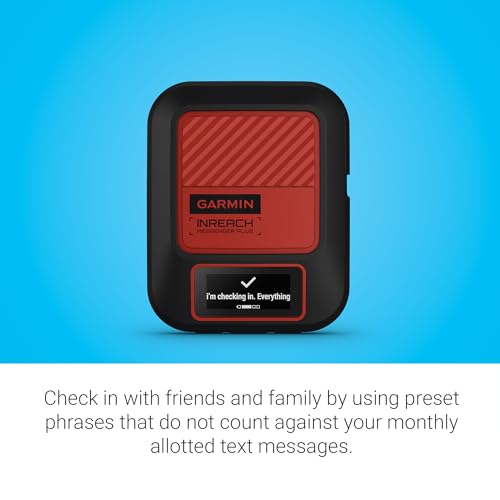 Certified Brands Garmin inReach Messenger Plus GPS Satellite Communicator with SOS Messaging - Signature Gift Bundle