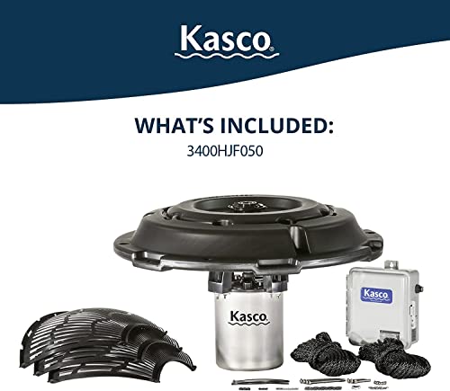 Kasco 3/4 HP J Series Decorative Fountain Black