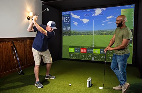 SkyTrak Golf Launch Monitor and Golf Simulator White Gray Black Green