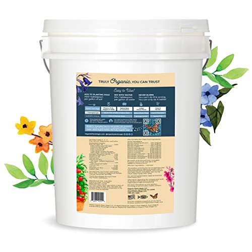 Organic Plant Magic Truly Organic™ Fast-Acting Soluble Plant Food 20 lb Bucket