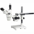 AmScope Professional Trinocular Stereo Zoom Microscope 6.7X-90X White