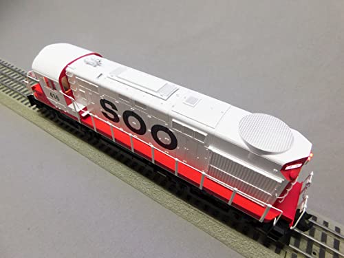 Lionel SOO LINE Legacy RS-27 Diesel Locomotive Engine #416 O Gauge White & Red