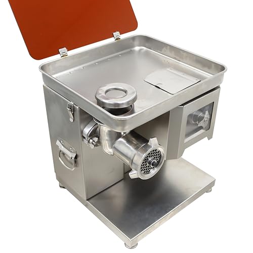 LGXEnzhuo Dual-purpose Desktop Meat Grinder Cutting Machine Gray