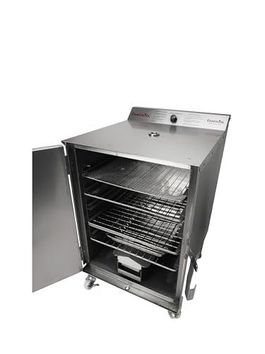 Smokin Tex Pro 1400 Electric Smoker Stainless Steel Silver