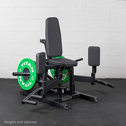 Titan Fitness Plate-Loaded Hip Abductor and Adductor Exercise Machine 250 LB