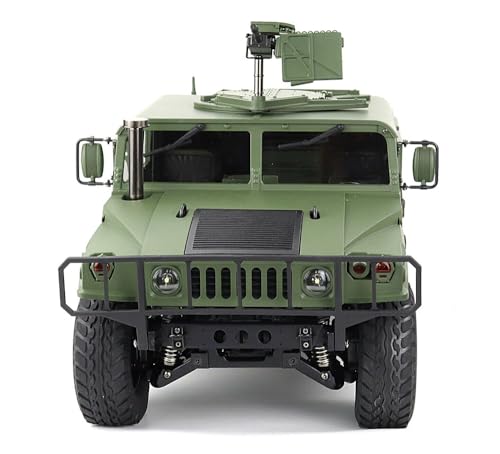 Integy HG-P408 1/10 4X4 RC Military H1 ARTR with 2.4GHz Remote, Sound & Light Upgrades