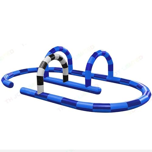 GEPAS 12x6m PVC Inflatable Go Kart Race Track As Picture Show