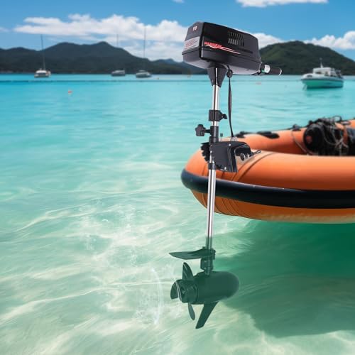 Sootvp HANGKAI 10HP Electric Trolling Motor Black