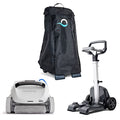 Dolphin Explorer E50 Wi-Fi Robotic Pool Vacuum Cleaner with Caddy & Cover White