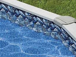 Ocean Blue Water Products Premium Vinyl Liner for Above Ground Pools Boulder Beach 33 FT