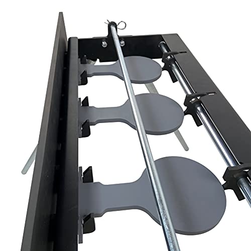 Challenge Targets AR500 Steel Shooting Target Plate Rack Auto Reset Commercial Grade