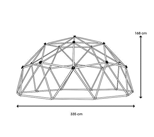 Lifetime Geometric Dome Climber Jungle Gym Mantis Green & Bronze