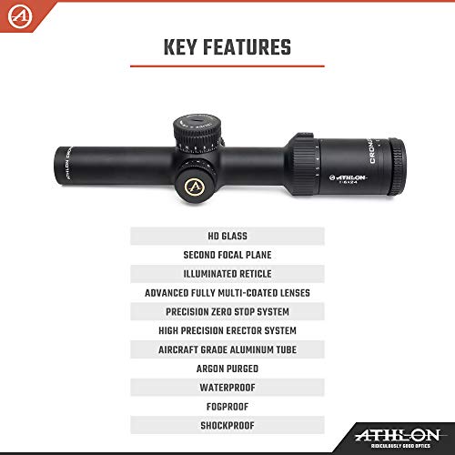 Athlon Optics Cronus BTR 1-6x24 Riflescope Black