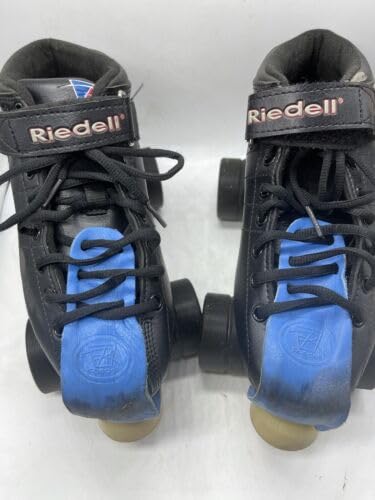 Generic Riedell R3 Cayman Men's Roller Derby Speed Skates Black Size 6