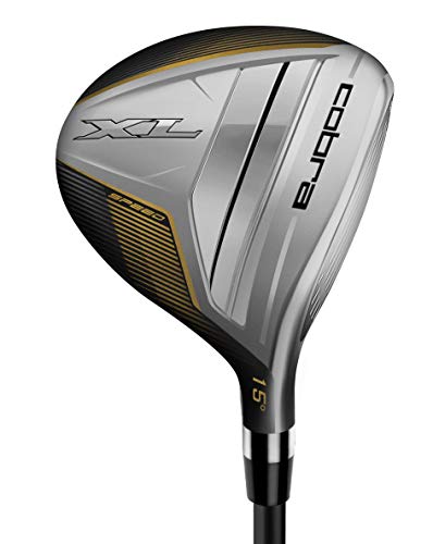 COBRA Golf 2019 XL Speed Complete Set (Men's, Black, Right Hand, Graphite, Senior Flex) Black-Gold