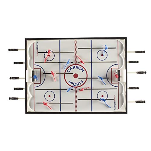 Carrom 415 Super Stick Hockey Table Black