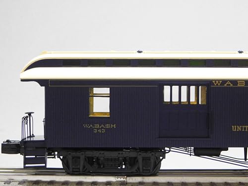 Lionel Wabash Wood Baggage Coach 2 Pack O Gauge #343#402 Natural Color