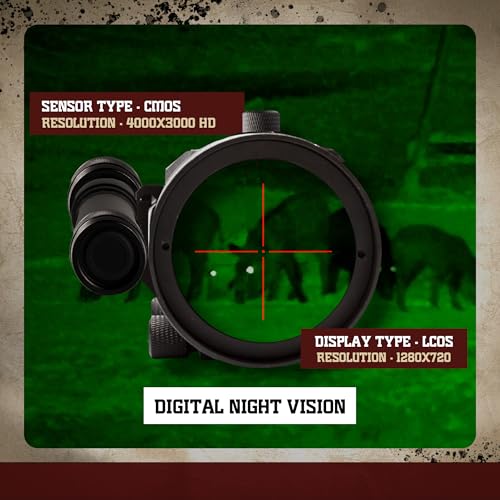 Sightmark Wraith 4K Max 3-24x50 Digital Night Vision Riflescope