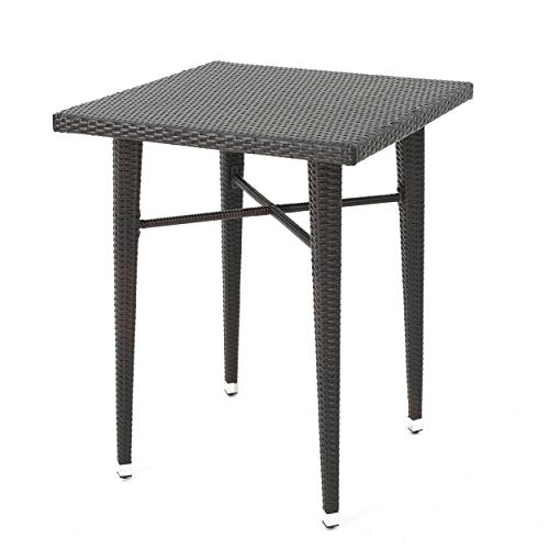 Christopher Knight Home Landis Outdoor 5 Piece Wicker Bar Set Multibrown