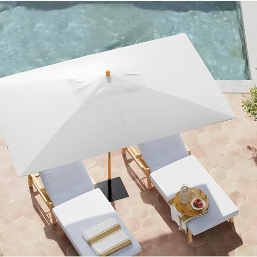 Posh Pollen Maui Patio Chaise Lounge Chair Grey