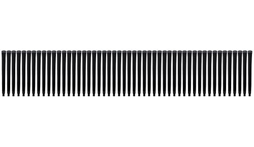 Majek 200 pcs - Tour Pro Soft Black Midsize Golf Grips