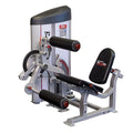 Body-Solid S2LEC Leg Extension & Leg Curl Machine Silver