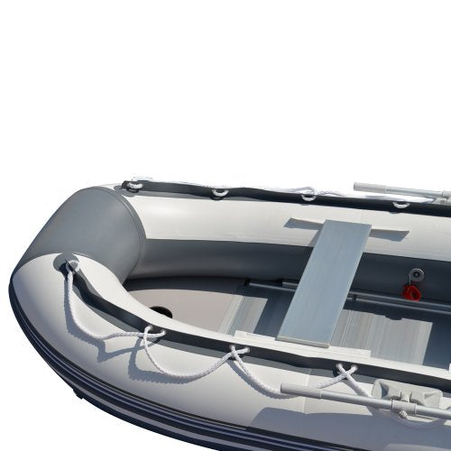 BRIS 10.8 ft Inflatable Boat Gray with White