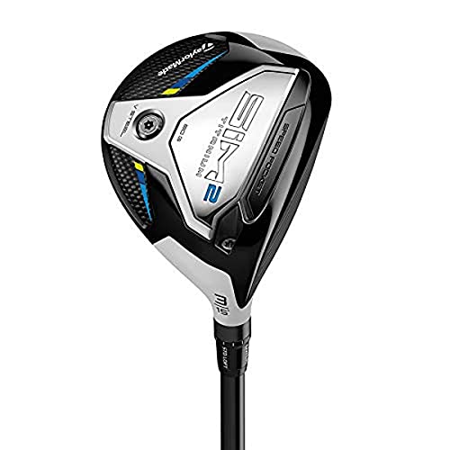 TaylorMade SiM 2 Titanium Fairway Mens Right Hand Graphite Stiff 3 Wood Black/Light Grey